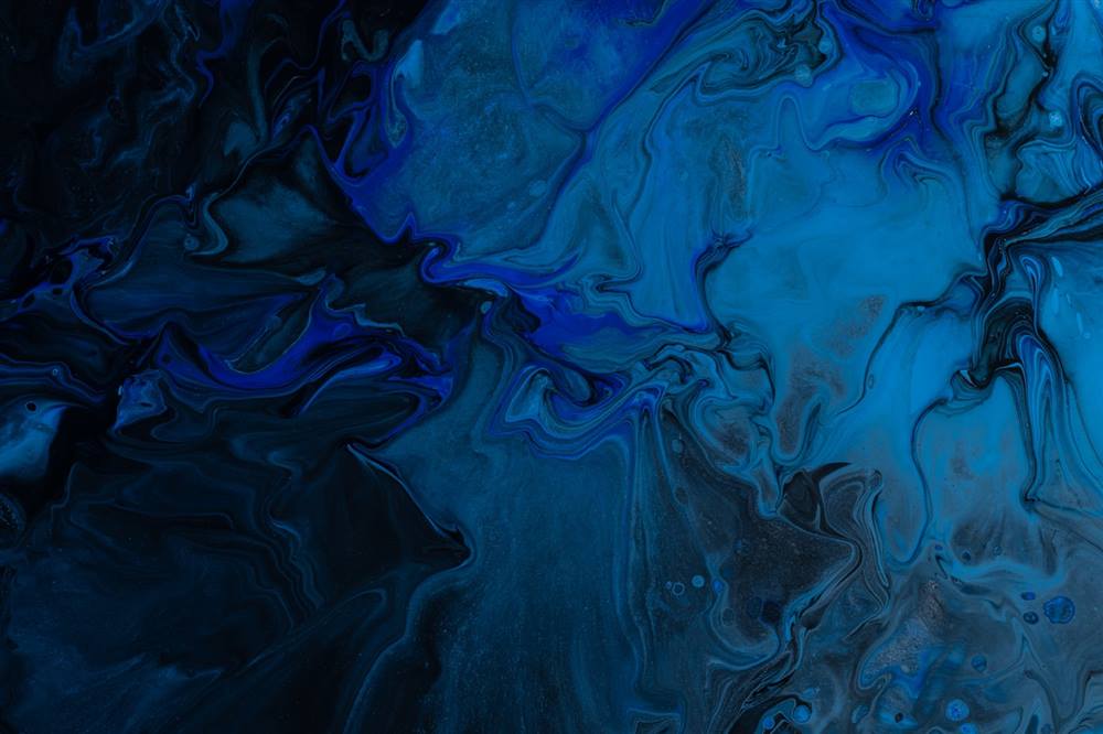 Blue marble flow